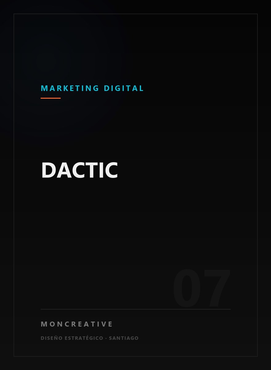 Dactic — Marketing Digital | MonCreative