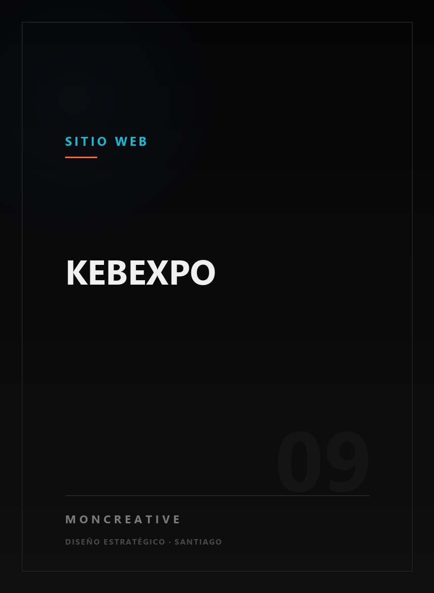Kebexpo — Sitio Web | MonCreative